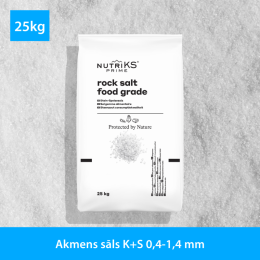 Rock salt K+S 0.4-1.4 mm (1 grind)