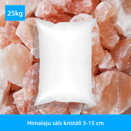 Himalaju sāls kristāli 5-15 cm