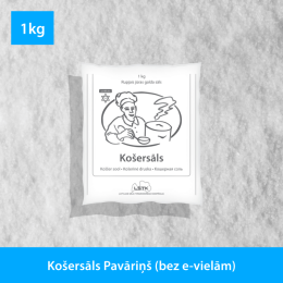Košersāls Pavāriņš (bez e-vielām)