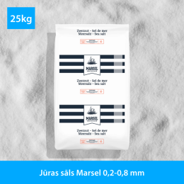 Jūras sāls Marsel 0,2-0,8 mm