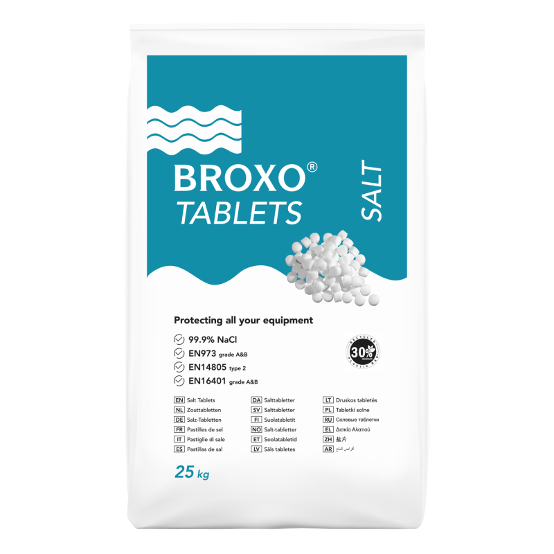 Water softening salt tablets Broxo