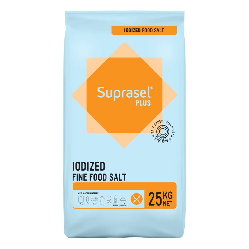 Speciālais sāls Suprasel Fine ar jodu